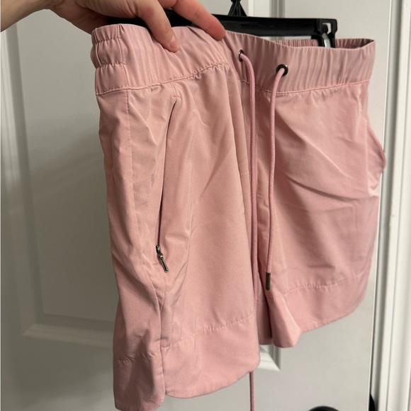 Baby Pink Women's Athletic Fast Dry Running Workout Shorts - Picture 3 of 9